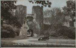 Berry Pomeroy Castle Gate, South Devon Postcard