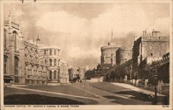 Windsor Castle: St. George's Chapel & Round Tower Postcard