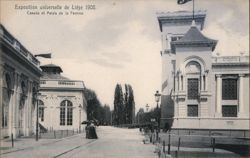 Canada & Palais de la Femme at the 1905 Liège International Exposition Postcard