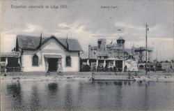 Osteria Capri at the 1905 Liège International Exposition Postcard