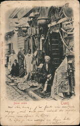 Arab Bazaar in Tunis, Tunisia Postcard