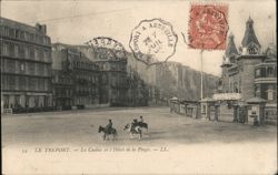 Le Tréport Casino and Hotel de la Plage Postcard