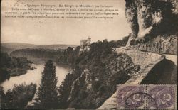 Le Cingle à Montfort, Dordogne River Valley, France Postcard