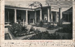 Casa dei Vettii Lateral Garden, Pompeii, Italy Postcard