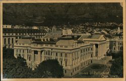 Houses of Parliament, Cape Town Postcard