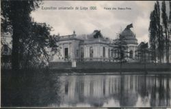 Palais des Beaux-Arts at the 1905 Liège World's Fair Postcard