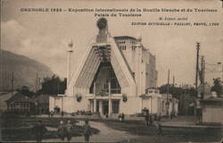 Palais du Tourisme, Grenoble 1925 Exposition Internationale Postcard