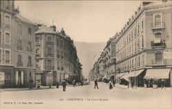 Le Cours Berriat, Grenoble, France Postcard