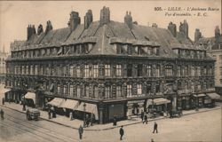 L'Ancienne Bourse, Lille, France: Architectural Detail and Street Scene Postcard