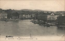 Bayonne Citadel General View, France Postcard