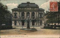 Théâtre des Célestins, Lyon, France Postcard