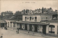 Nevers Gare Train Station France Postcard Postcard Postcard