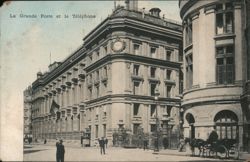 La Grande Poste et le Téléphone, Paris Postcard