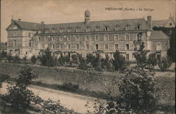 Le Collège, Précigné, Sarthe, France Postcard