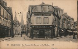 Fresneau Clock and Jewelry Shop, Chartres, France Postcard