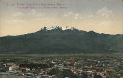 Ixtaccihuatl Volcano and Amecameca, Mexico Postcard