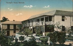 Harrington House, Bermuda Postcard