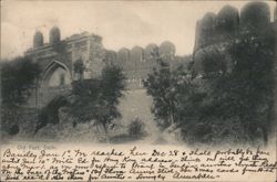 Old Fort, Delhi Postcard