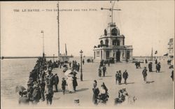 Le Havre: The Semaphore and the Pier Postcard