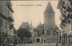 Ouchy-Lausanne: Le Château Postcard