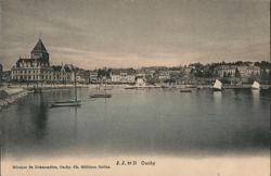 Kiosque du Debarcadère, Ouchy, Lake Geneva Postcard