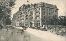 Lausanne Palace Hotel, Beau Site, Switzerland Postcard