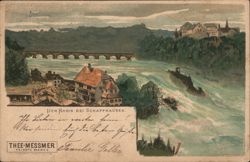 Rhine Falls at Schaffhausen, Switzerland Postcard