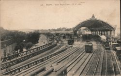 Gare Dijon-Ville Train Station, Dijon Postcard