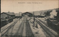 Bar-le-Duc Railway Station Postcard