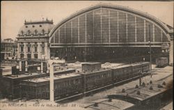 Bordeaux Gare du Midi - Le Hall Train Station Postcard