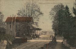 Gare de Cirey-sur-Vezouze, Meurthe-et-Moselle France Postcard Postcard Postcard