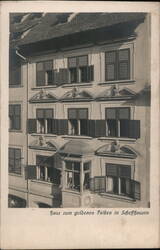 Haus zum goldenen Falken in Schaffhausen, Switzerland Postcard