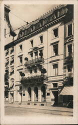 Hotel Müller, Schaffhausen, Switzerland Postcard