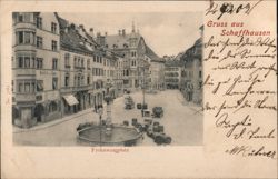 Frohnwaagplatz, Schaffhausen, Switzerland Postcard Postcard Postcard