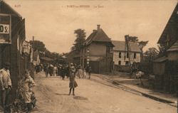 Port-en-Bessin Train Station Postcard