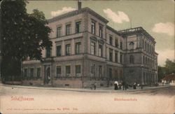 Mädchenschule Schaffhausen, Switzerland Postcard