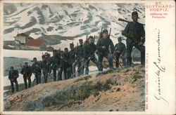 St. Gotthard Hospice, Changing of the Guard Postcard