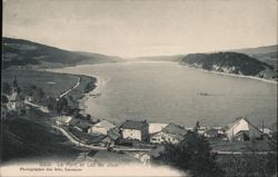 Le Pont et Lac de Joux, Switzerland Postcard