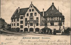 Restaurant Rheinluft, Rheinfelden, Switzerland Postcard