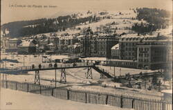 Winter View of La Chaux-de-Fonds, Switzerland Postcard