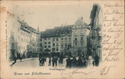 Frohwagplatz, Schaffhausen, Switzerland Postcard