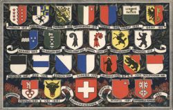 Swiss Cantonal Coat of Arms Collection Postcard