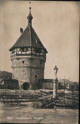 Munot Tower, Schaffhausen Postcard