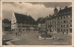 Freier Platz, Schaffhausen, Switzerland Postcard