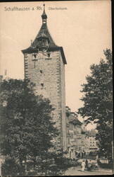 Oberer Torturm in Schaffhausen, Switzerland Postcard Postcard Postcard