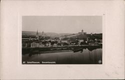 Scenic View of Schaffhausen, Switzerland Postcard Postcard Postcard