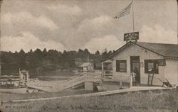 New Meadows Landing, Maine - Undivided Back Postcard Postcard