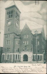 Bangor City Hall, Maine Postcard