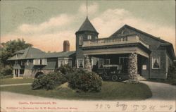 Kennebunkport, ME Casino with Early Automobile Maine Postcard Postcard Postcard