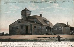 New Life Saving Station, Biddeford Pool, Maine Postcard